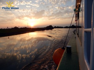 Flotte Weser Sonnenuntergang-01